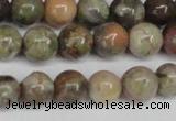 CAG7002 15.5 inches 8mm round ocean agate gemstone beads