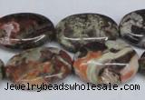 CAG7040 15.5 inches 18*25mm oval ocean agate gemstone beads