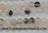 CAG7140 15.5 inches 4mm round Montana agate gemstone beads