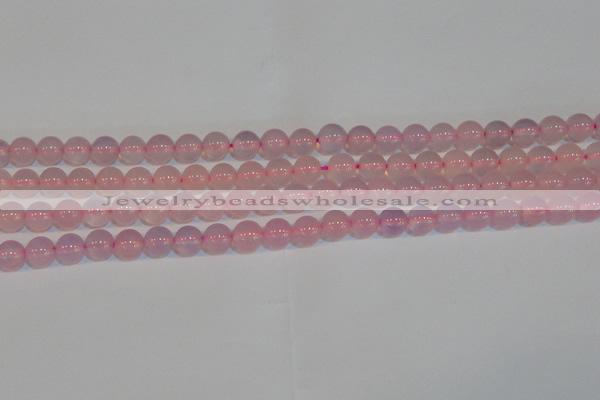 CAG7151 15.5 inches 8mm round pink agate gemstone beads