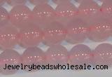 CAG7152 15.5 inches 10mm round pink agate gemstone beads