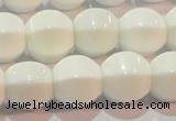 CAG7214 15.5 inches 12*12mm pumpkin white agate gemstone beads