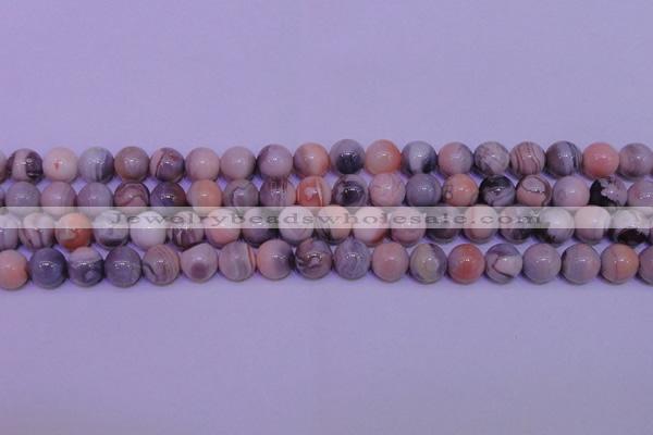 CAG7303 15.5 inches 10mm round red botswana agate gemstone beads