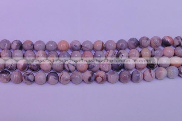 CAG7304 15.5 inches 12mm round red botswana agate gemstone beads