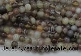 CAG734 15.5 inches 4mm round botswana agate beads wholesale