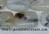 CAG7422 15.5 inches 15*20mm rectangle Montana agate beads