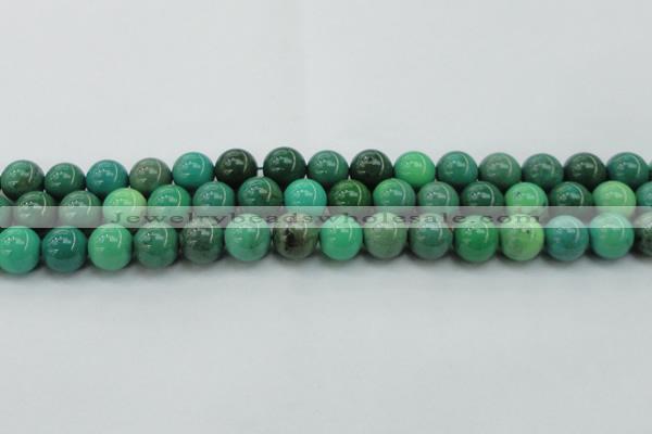 CAG7906 15.5 inches 12mm round grass agate beads wholesale