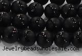 CAG8680 15.5 inches 6mm round matte tibetan agate gemstone beads