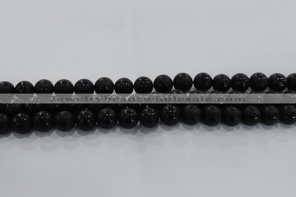 CAG8686 15.5 inches 8mm round matte tibetan agate gemstone beads