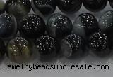 CAG9187 15.5 inches 10mm round line agate beads wholesale