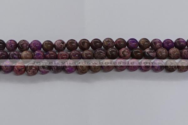 CAG9642 15.5 inches 10mm round ocean agate gemstone beads wholesale