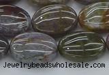 CAG9742 15.5 inches 13*18mm oval Indian agate beads wholesale