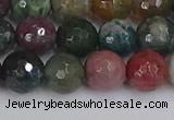 CAG9832 15.5 inches 8mm faceted round Indian agate beads