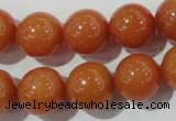 CAJ355 15.5 inches 14mm round red aventurine beads wholesale