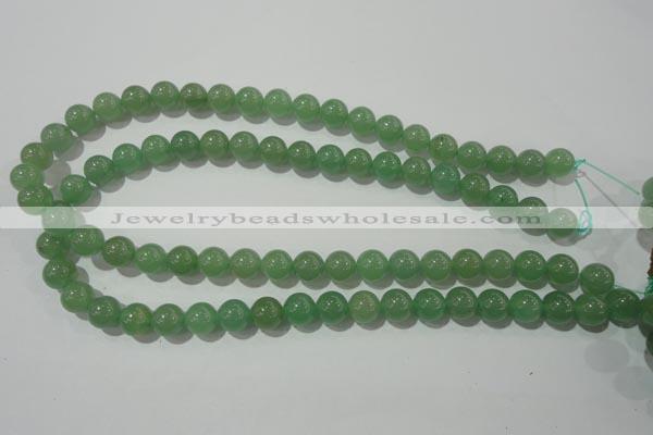 CAJ403 15.5 inches 10mm round green aventurine beads wholesale