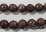 CAJ454 15.5 inches 10mm round purple aventurine beads wholesale