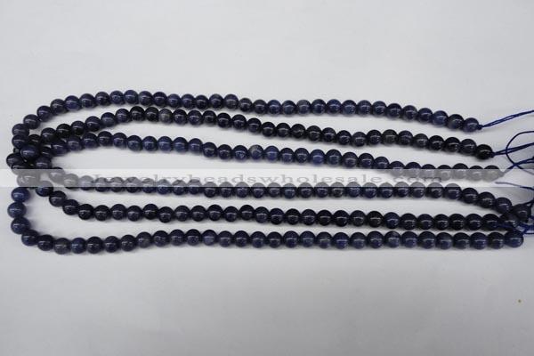 CAJ551 15.5 inches 6mm round blue aventurine beads wholesale