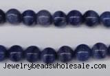 CAJ552 15.5 inches 8mm round blue aventurine beads wholesale