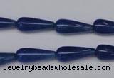 CAJ573 15.5 inches 7*18mm teardrop blue aventurine beads wholesale