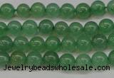 CAJ601 15.5 inches 6mm round A grade green aventurine beads