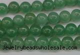 CAJ602 15.5 inches 8mm round A grade green aventurine beads