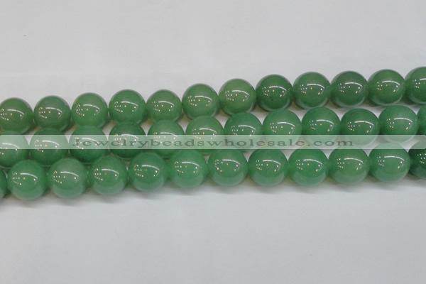 CAJ608 15.5 inches 20mm round A grade green aventurine beads