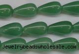 CAJ633 15.5 inches 10*18mm teardrop green aventurine beads