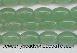 CAJ645 15.5 inches 8*12mm rice green aventurine beads