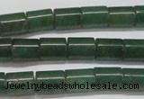 CAJ657 15.5 inches 8*10mm tube green aventurine beads