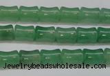 CAJ658 15.5 inches 8*10mm bone green aventurine beads