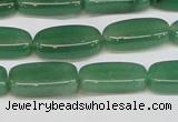 CAJ674 15.5 inches 6*9*20mm freeform green aventurine beads