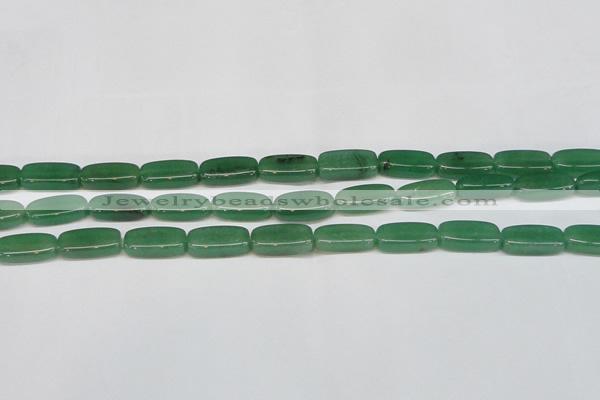 CAJ674 15.5 inches 6*9*20mm freeform green aventurine beads