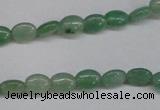 CAJ676 15.5 inches 5*8mm oval green aventurine beads