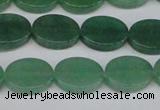 CAJ679 15.5 inches 12*16mm oval green aventurine beads