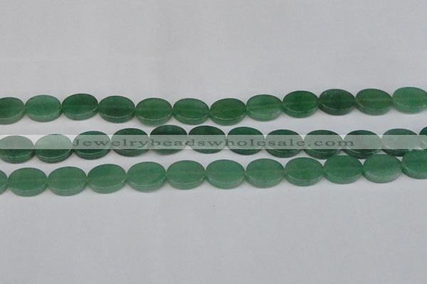 CAJ680 15.5 inches 13*18mm oval green aventurine beads