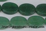 CAJ681 15.5 inches 15*20mm oval green aventurine beads