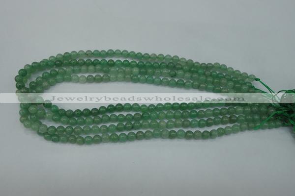 CAJ71 15.5 inches 6mm round green aventurine beads wholesale