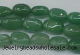 CAJ78 15.5 inches 10*14mm nuggets green aventurine beads wholesale