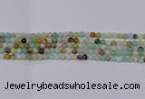 CAM01 4mm round mixed color natural amazonite beads Wholesale