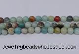 CAM05 round mixed color 12mm natural amazonite beads Wholesale