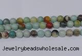 CAM06 round mixed color 14mm natural amazonite beads Wholesale