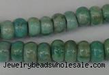 CAM1010 15.5 inches 4*7mm rondelle natural Russian amazonite beads