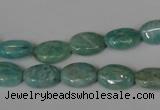 CAM1020 15.5 inches 8*12mm oval natural Russian amazonite beads