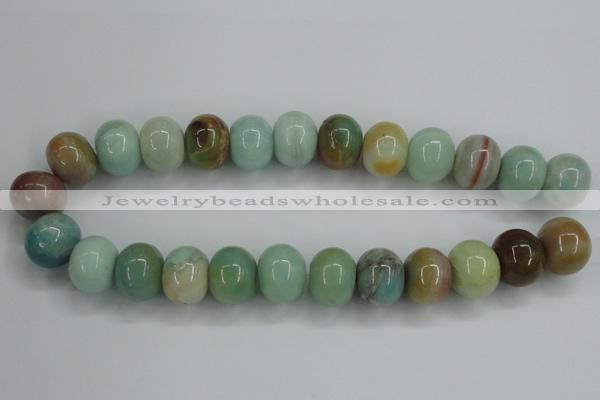 CAM105 15.5 inches 16*20mm rondelle amazonite gemstone beads