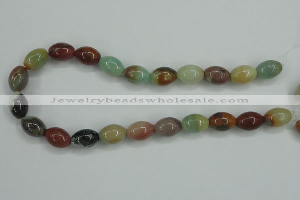 CAM112 15.5 inches 13*18mm rice amazonite gemstone beads wholesale