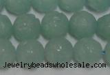 CAM1122 15.5 inches 8mm carved round amazonite beads wholesale