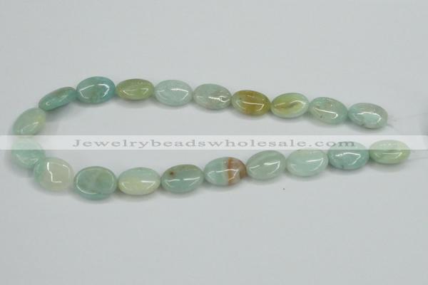 CAM119 15.5 inches 15*20mm oval amazonite gemstone beads wholesale