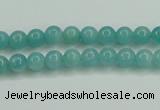 CAM134 15.5 inches 6mm round amazonite gemstone beads wholesale