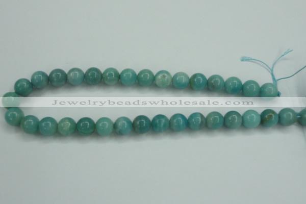 CAM137 15.5 inches 12mm round amazonite gemstone beads wholesale