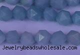 CAM1417 15.5 inches 8mm faceted nuggets Chinese amazonite beads